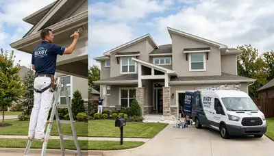 Professional exterior house painting services in Tulsa OK by local painting experts