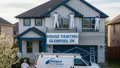 Exterior house painting service in Tulsa, OK for residential homes