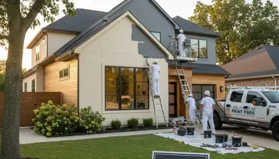Exterior house painting service in Tulsa, OK for residential homes and siding updates