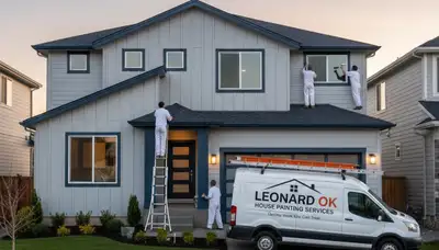 Exterior house painting service in Tulsa, OK for homes and residential properties