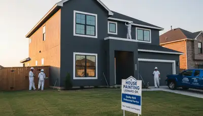 Exterior house painting service in Tulsa, OK for a professional home makeover