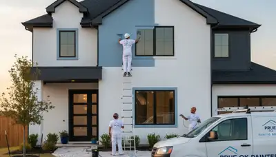 Exterior house painting service in Tulsa, OK for residential homes