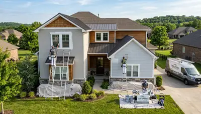 Professional exterior house painting service in Tulsa OK by local expert painters