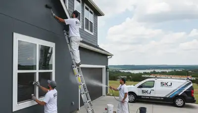 Exterior house painting service in Tulsa, OK for homes and siding maintenance