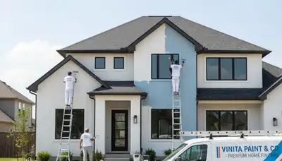 Professional exterior house painting service in Tulsa, OK for homes and businesses